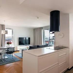 Apartament Maya's Flats & 46 - New Panorama View Walowa Str, Gdańsk